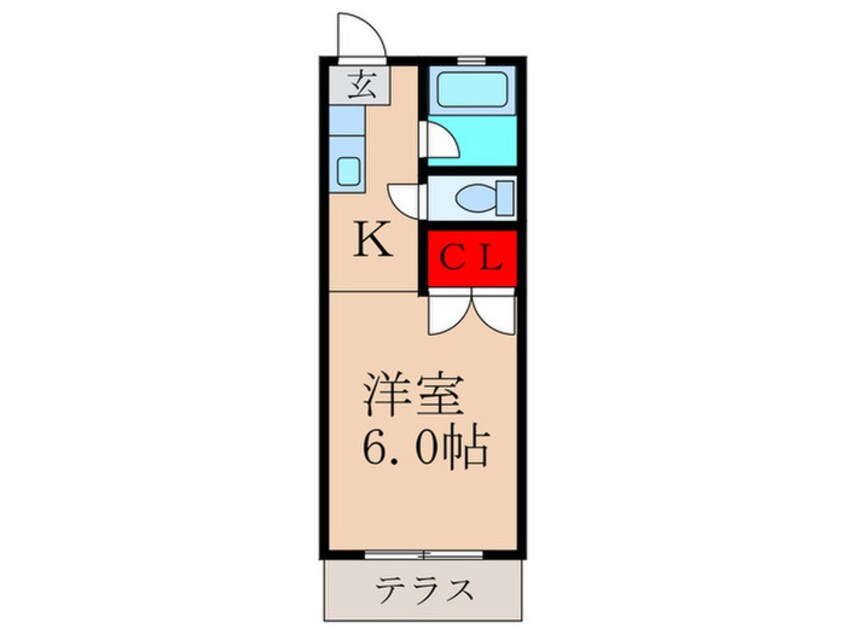 間取図 第２中井ハイツ