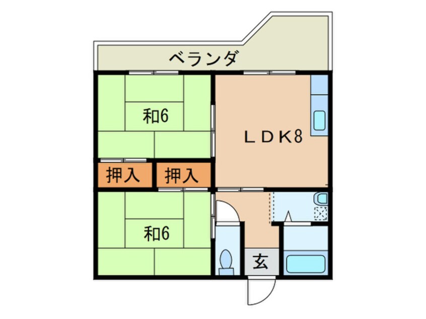 間取図 甲陽マンション