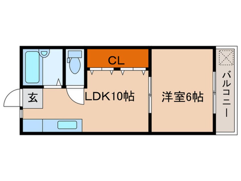 間取図 N.Cスクエア長田