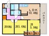 エルソレイユ 3LDKの間取り