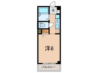 間取図 クレ－ル加茂