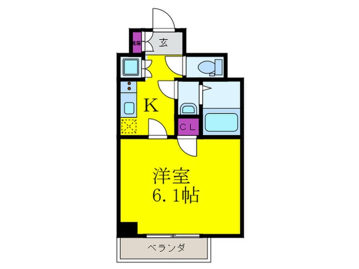 間取り図 ﾚｼﾞｭｰﾙｱｯｼｭ梅田AXIA(1304)