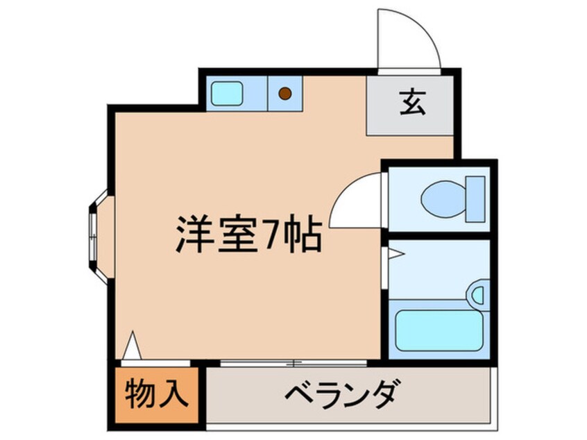 間取図 サンライズ三原