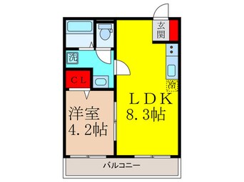 間取図 Dias東石切