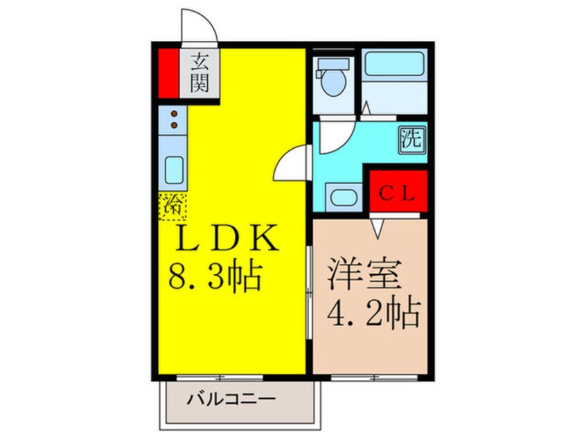 間取図 Dias東石切