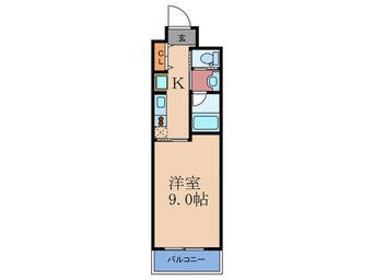 間取図 アムズメイプル扇町