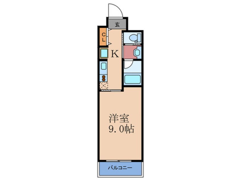 間取図 アムズメイプル扇町