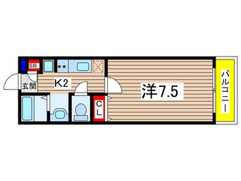 間取図 メゾン・ド・リュンヌ