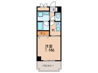 間取図 ボンジュール築港