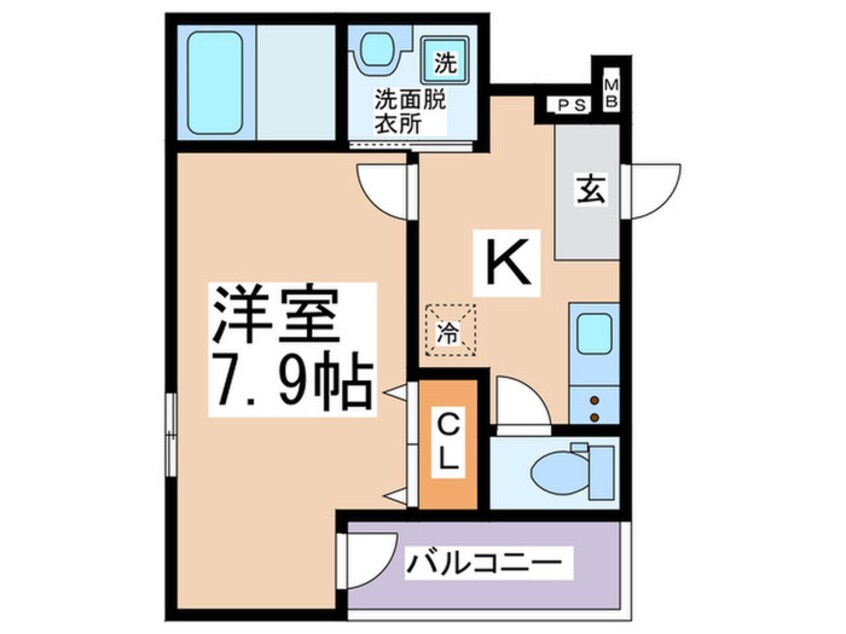 間取図 フジパレス花園西町