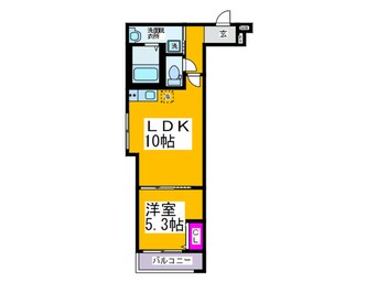 間取図 フジパレス花園西町
