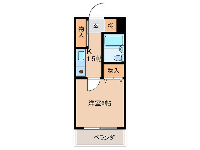 間取り図 フォルム東住吉