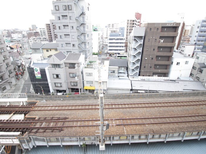 室内からの展望 フォルム東住吉