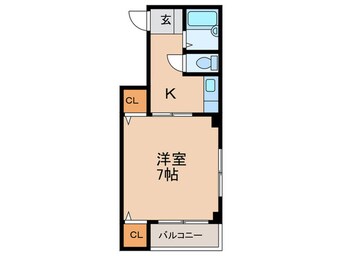 間取図 白川マンション