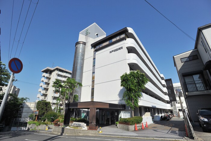 朝日病院(病院)まで490m 白川マンション