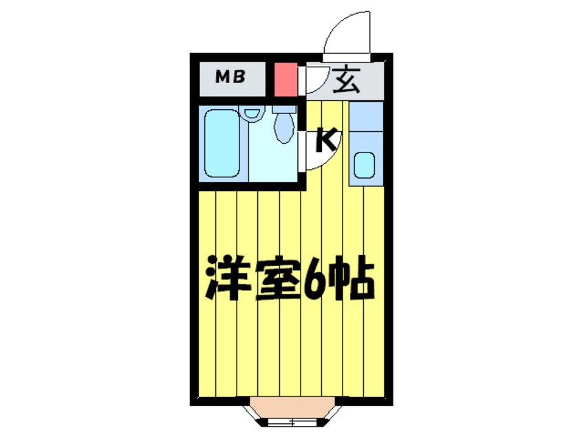 間取図 ロイヤル神路Ⅲ