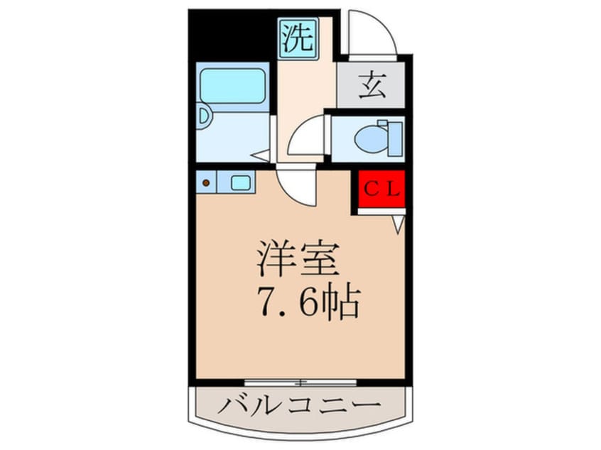 間取図 メゾンドール吹田（506）