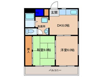 間取図 クレイバーハイツ本庄