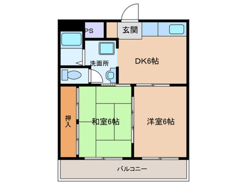 間取図 クレイバーハイツ本庄