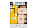 ルミナール南堀江の間取図