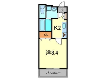 間取図 フロンティアⅠ