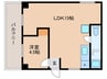 マンション朝霧2号館(307) 1LDKの間取り