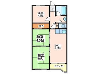 間取図 グリーンパーク鶴見