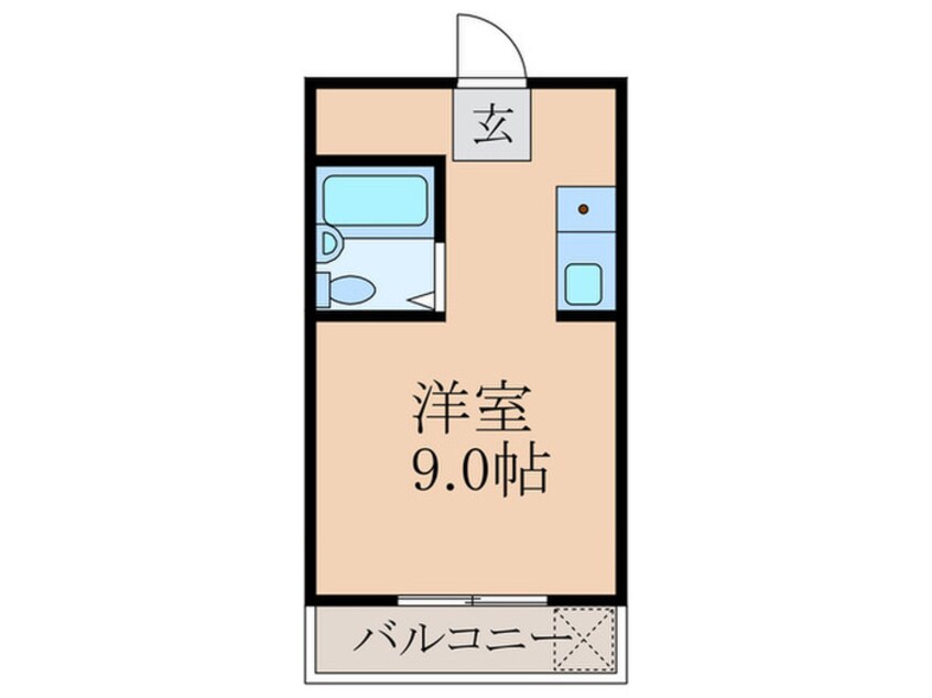 間取図 アジュールマンション