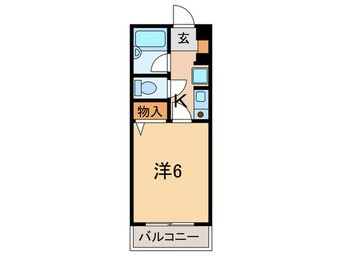 間取図 ワコ－レビ－チサイド須磨