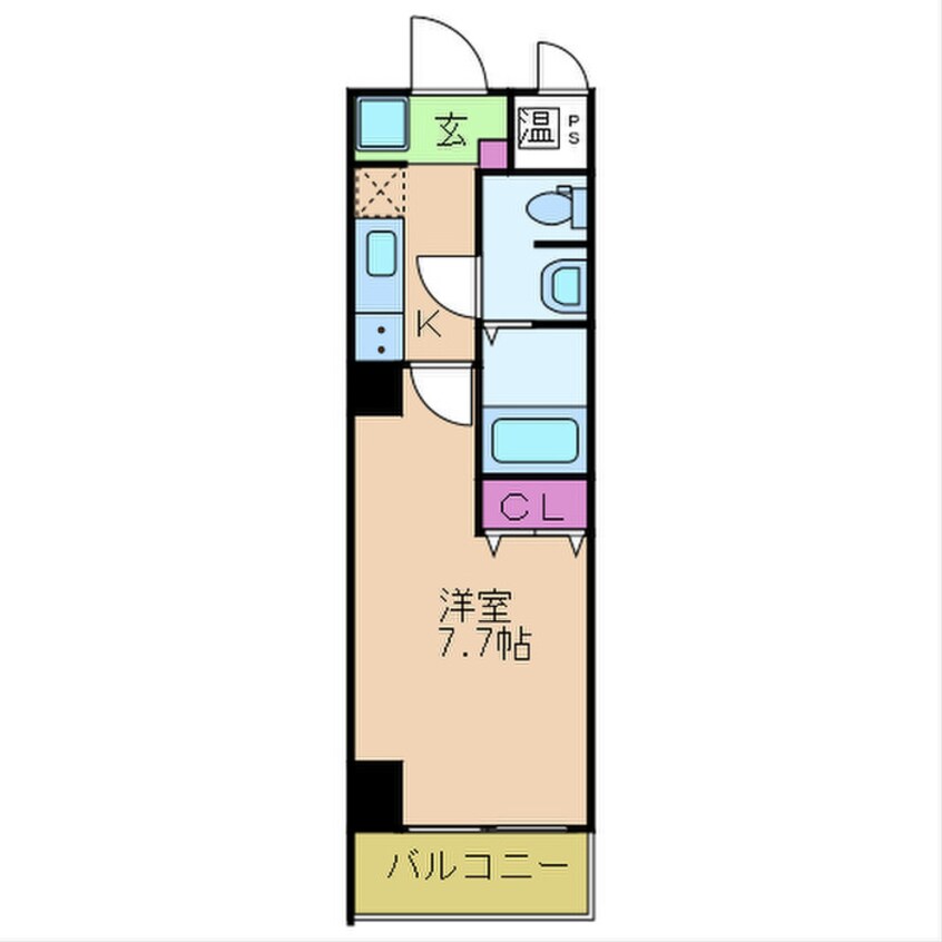 間取図 ルミエール清水谷