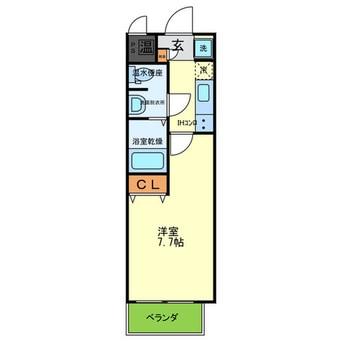 間取図 ルミエール清水谷