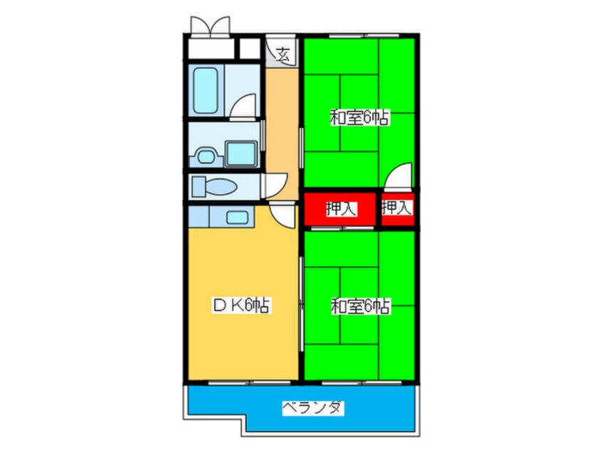 間取図 泰平ビル
