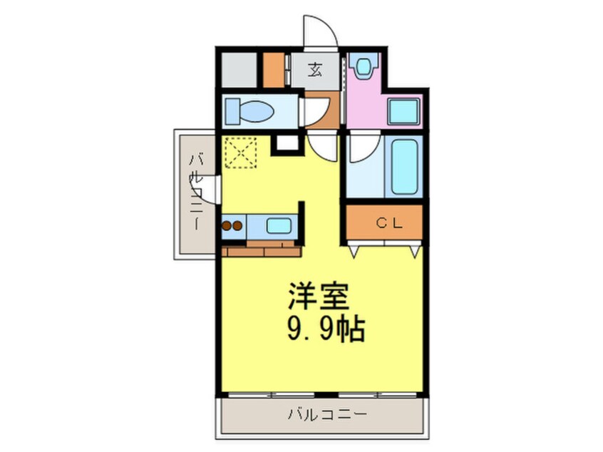 間取図 ＫＤＸレジデンス豊中南