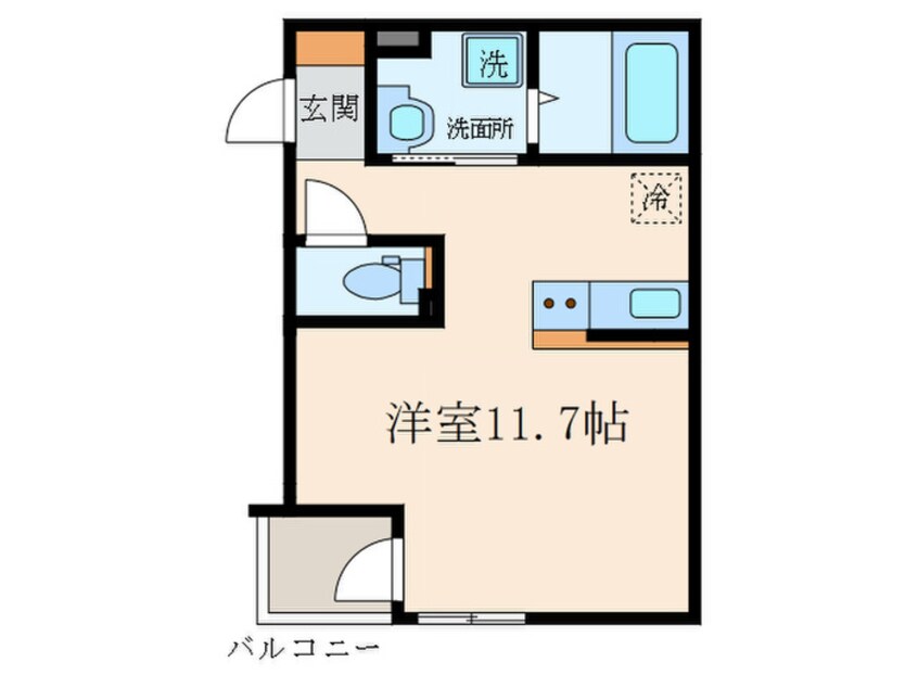 間取図 マークス尼崎