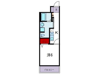 間取図 ﾄﾞﾐｰﾙ春日野道N