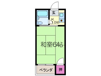 間取図 ローズリーフ平野