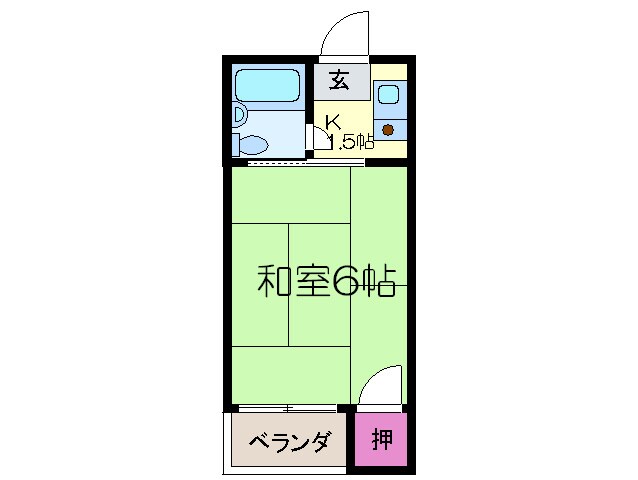 間取り図 ローズリーフ平野