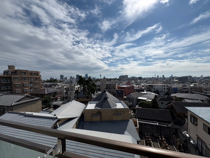 室内からの展望 エステ－ト五宮