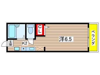 間取図 プリンスハイツ太秦