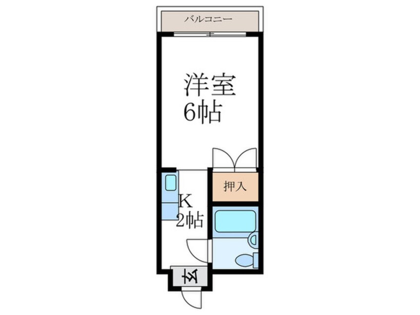 間取図 サンライズ ヒガシラ