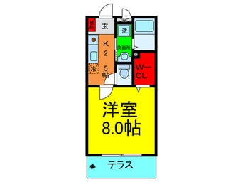 間取図 カ－サフォンテ　Ａ棟