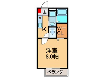 間取図 カ－サフォンテ　Ａ棟