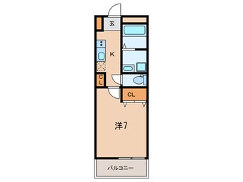 間取図 リブレメゾン香櫨園