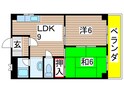 パレス武庫の間取図