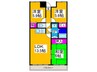 ベルコート初芝 3LDKの間取り