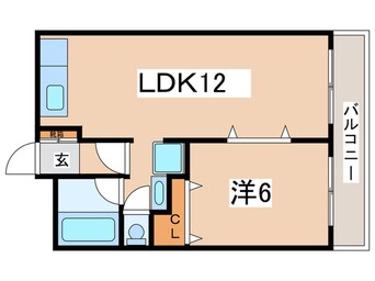 間取図 リベルタトム桃ケ池