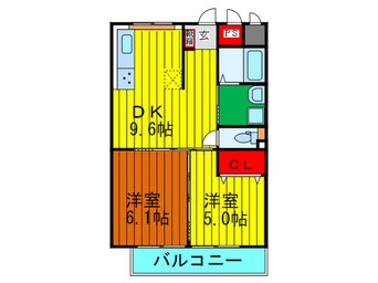 間取図 ノーヴァ寝屋川