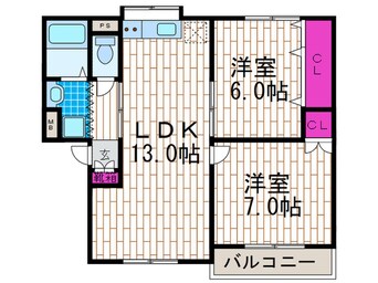 間取図 エタニティ５