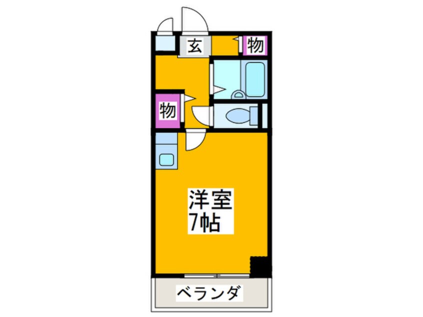 間取図 プランドールマサキ