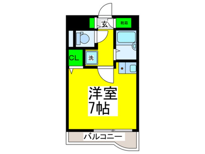 間取図 プランドールマサキ